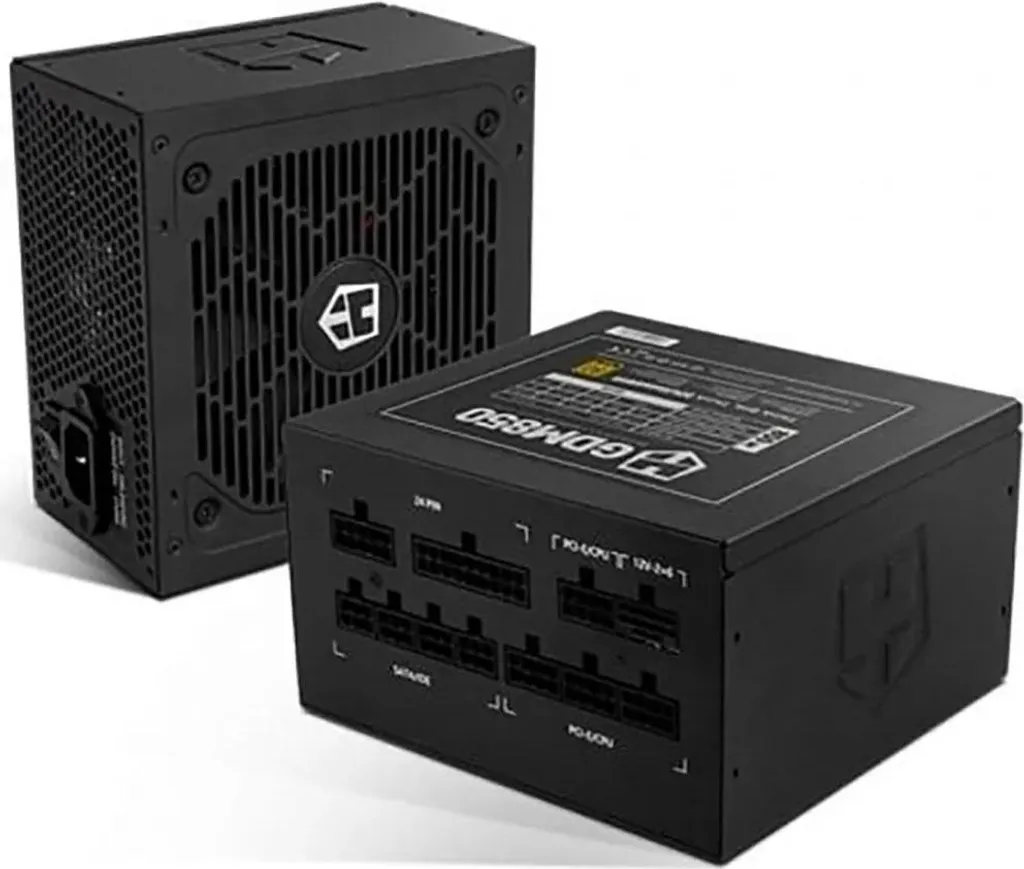 Alimentation 850W 80+ Gold Ultra Silencieuse Nox Hummer GDM Modulaire ATX 3.1