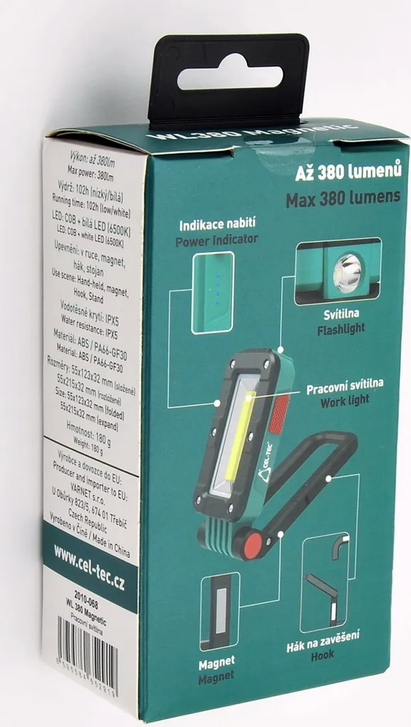 Caméra d'intervention CEL-TEC WL380 magnétique pour agents de terrain - 9
