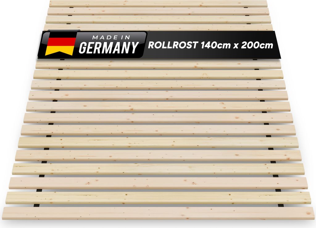 TUGA - Holztech Sommier à lattes de marque 140x200cm 300kg Image du produit 