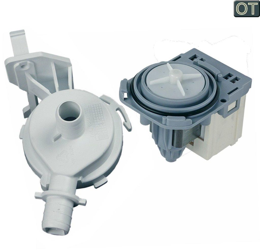 Umwälzpumpe Electrolux 405525055/1 mit Pumpenstutzen für Waschmaschine