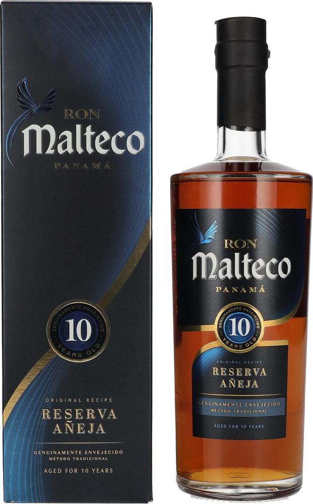 Ron Malteco 10 Años Reserva Añeja 40% Vol. 0,7l in Produktbild 