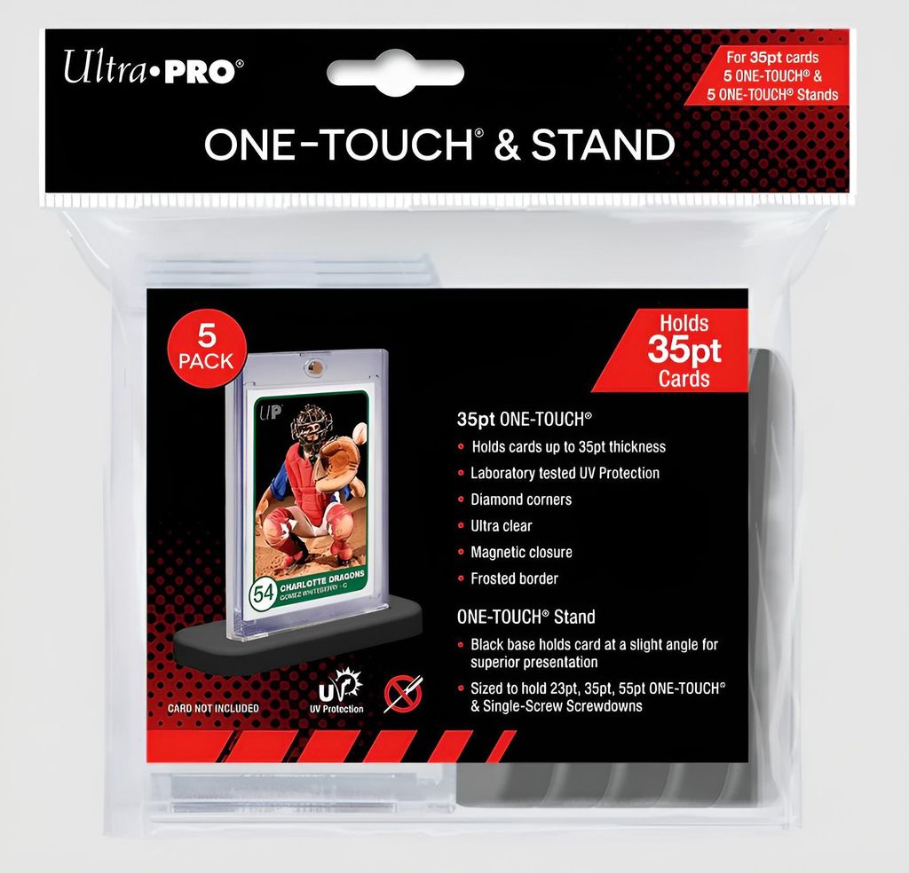 Ultra Pro - 35PT UV One-Touch & Ständer 5er-Pack