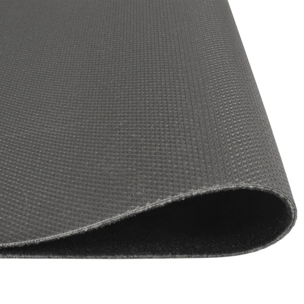 vidaXL Kuchynský koberec umývateľný Kuchyňa čierna 60x300 Obrázok produktu 