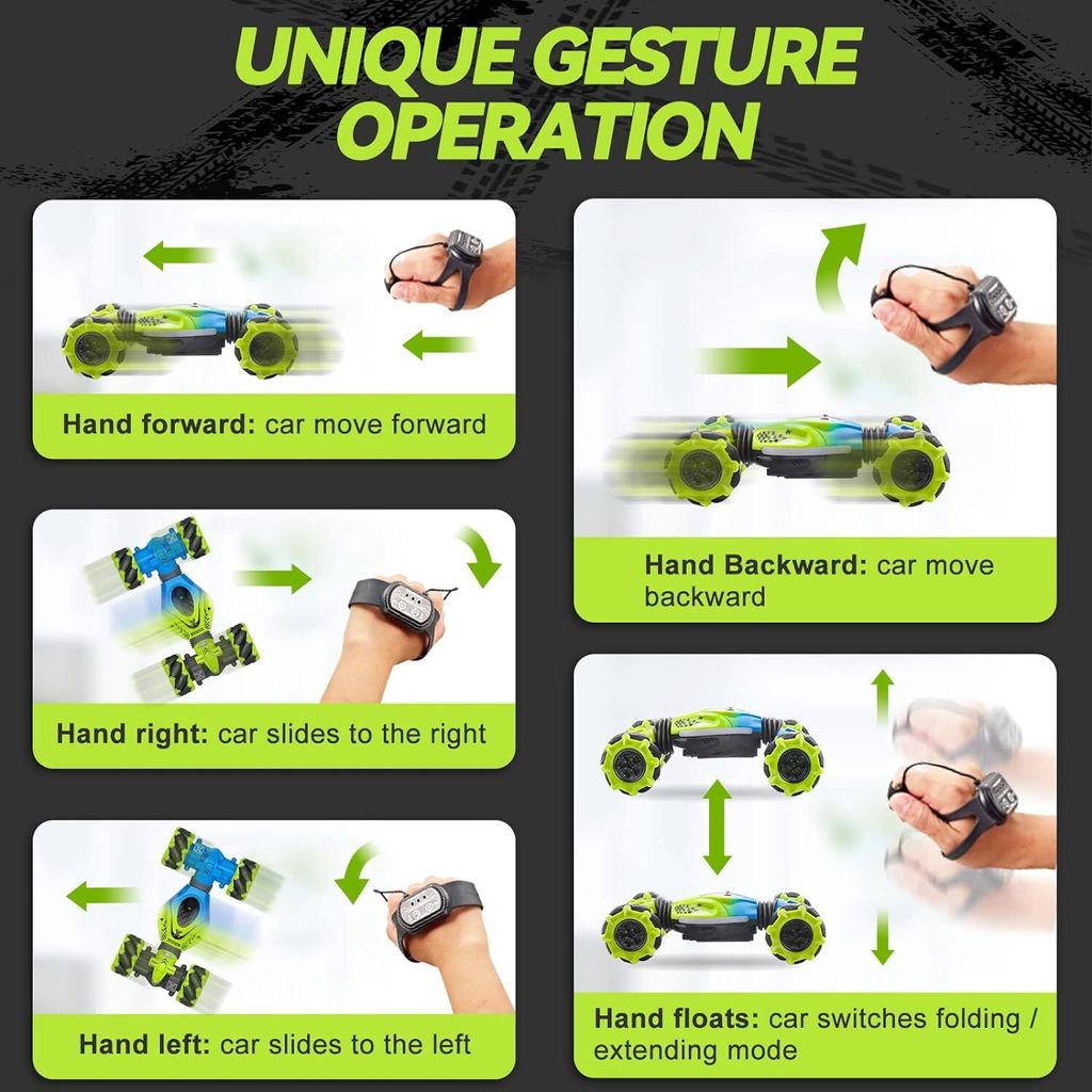 Gesture RC Car Hand Controlled Stunt Car für 6-12 Jahre Produktbild 5
