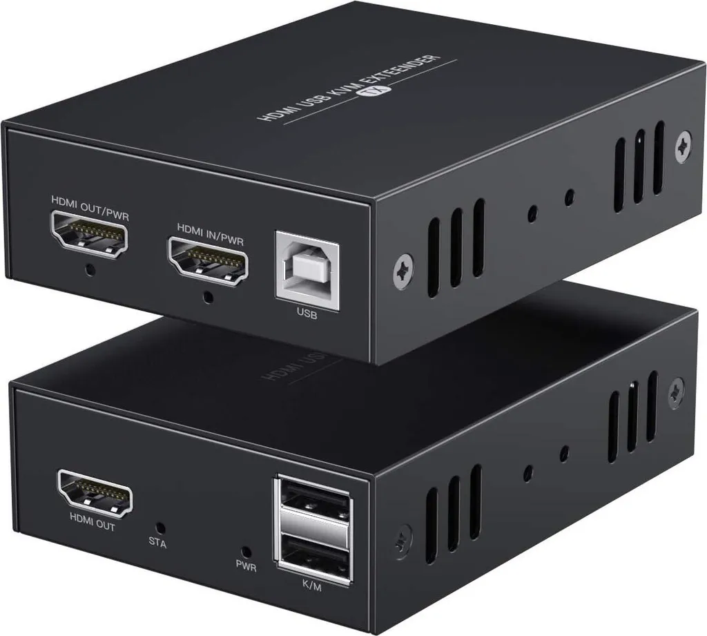 Contrôler un PC à distance via HDMI KVM et câble Ethernet RJ45 PWAYTEK