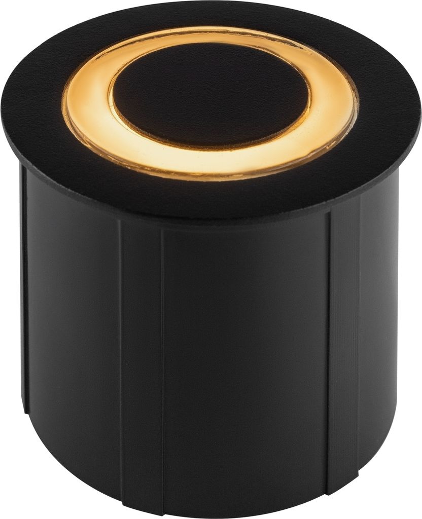 Maytoni Limo Einbauleuchte O037-L3B3K LED, Schwarz, aus Aluminum, 3000K, 120lm