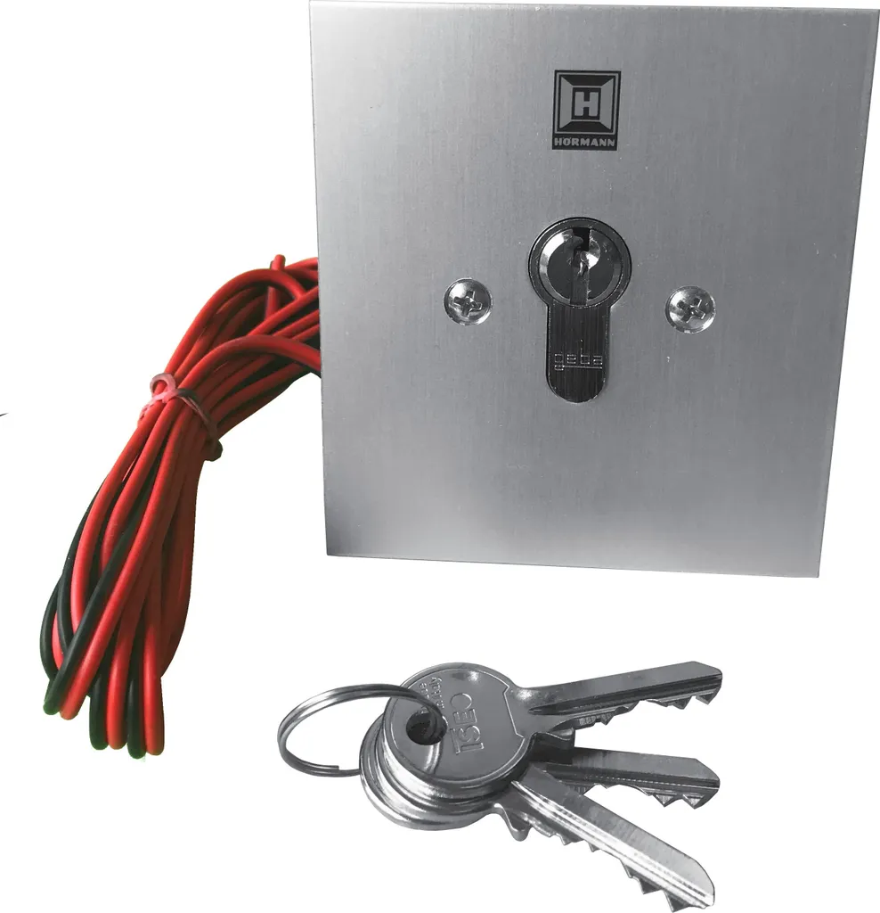 Hörmann ESU 40 Interrupteur à Clé Encastré pour Motorisation de Porte