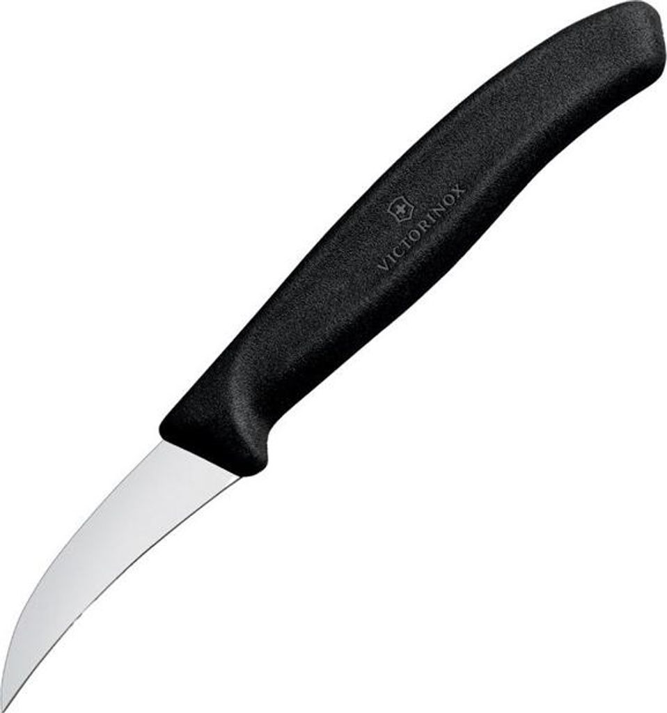 VICTORINOX Tourniermesser, Länge: 154 mm, schwarz Immagine del prodotto 