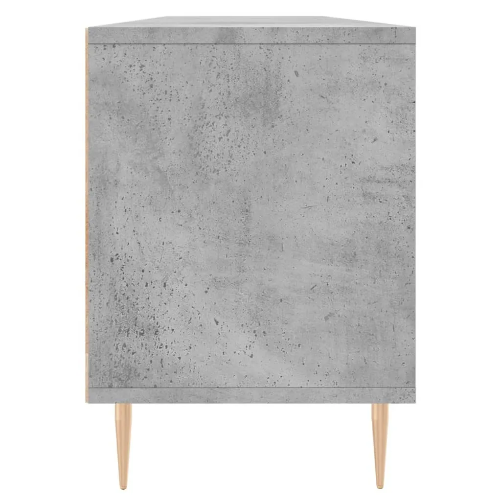 Supporto TV 150cm Grigio Cemento | Mobile Multimediale Low Profile - 7