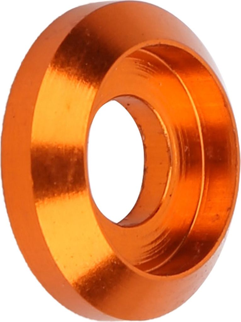 20PCS 6061 Aluminiumlegierung Schraube Unterlegscheibe Dichtung für M3 Innensechskant-Schrauben