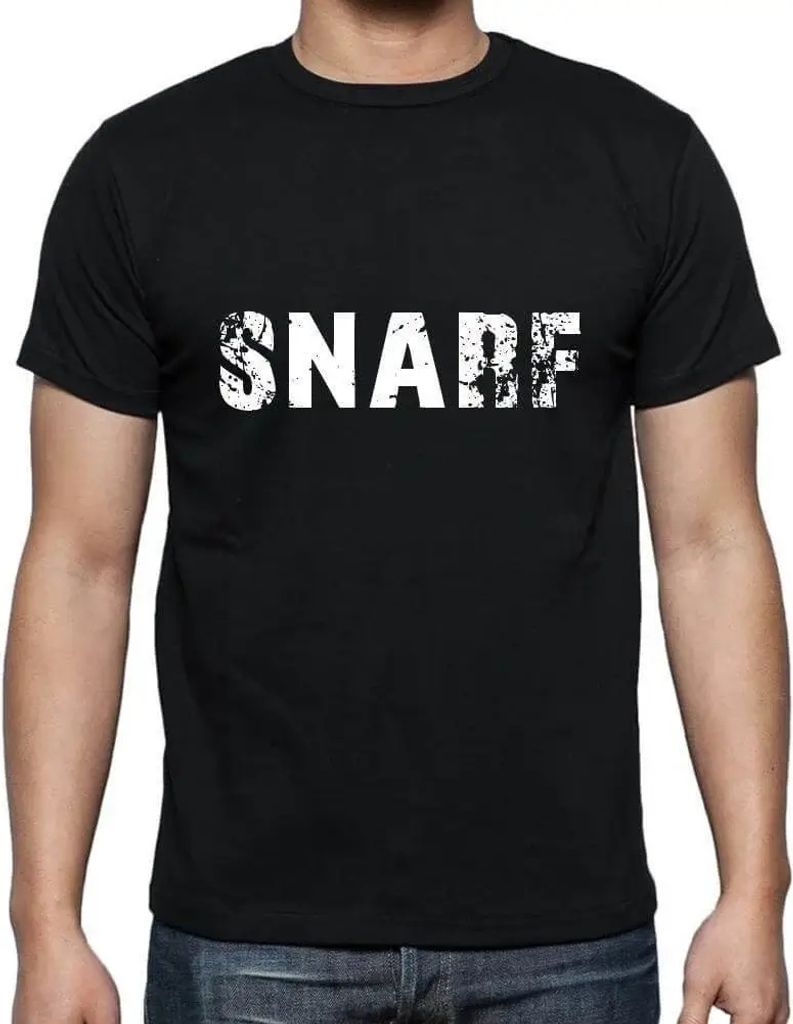 Herren Grafik T-Shirt Snarf Öko-Verantwortlich Vintage Jahrgang Kurzarm Lustige Druck Geburtstag Geschenk Mann