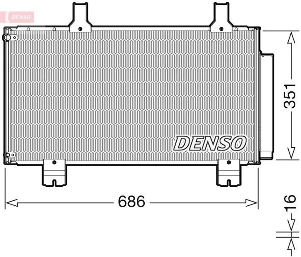 Réparer la Clim de votre Honda Accord VIII avec le Condenseur DENSO DCN40028