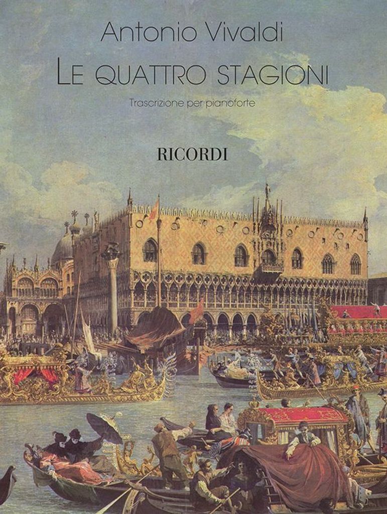 Antonio Vivaldi, The Four Seasons - Le Quattro Stagioni Klavier Buch