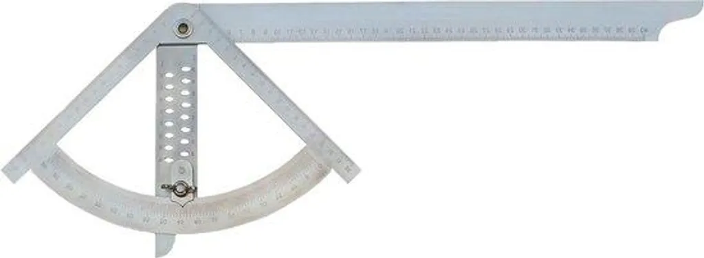 Petite équerre inox anticorrosion avec système de trous de marquage