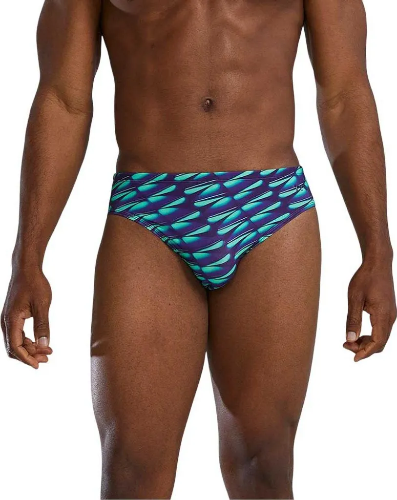 Maillot Tyr Durafast Elite Dragonflyte Ultra Résistant au Chlore Bleu