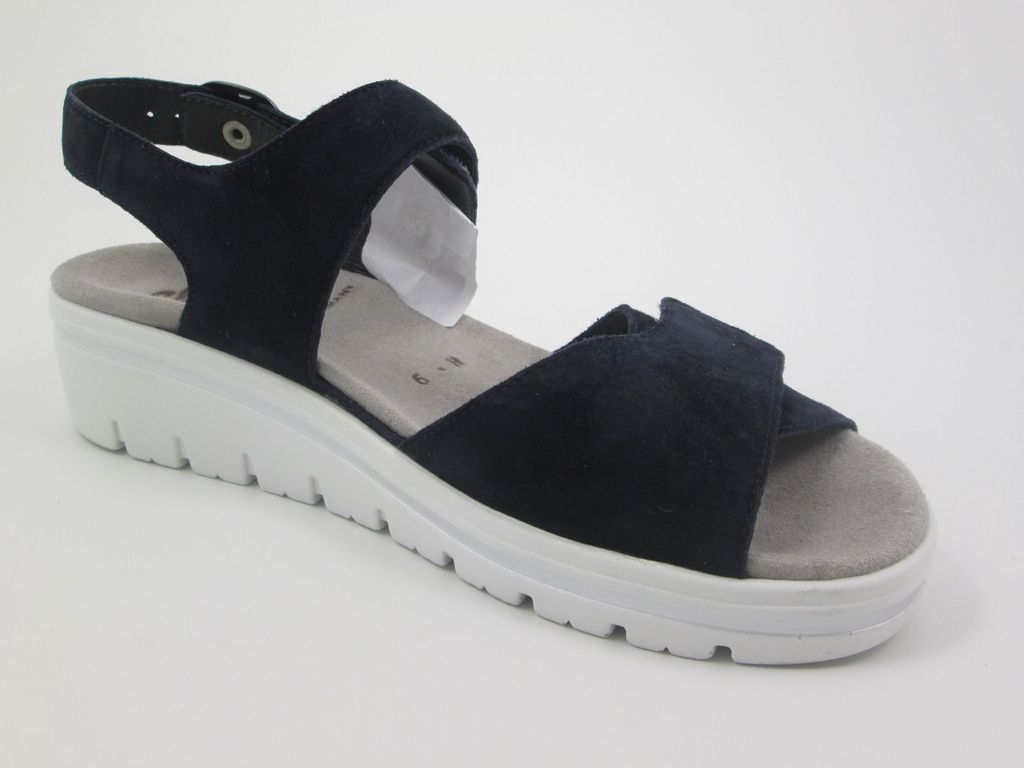 Semler Damen Sandalen & Sandaletten blau Gr. 7