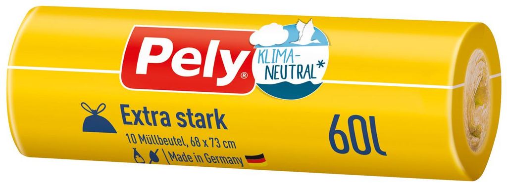 Pely 54030031 Pely Müllbeutel Extra stark 60,0 l Zdjęcie produktu 