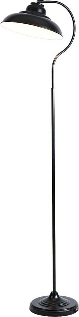 Rabalux 5310 Stehlampe Dragan, E27, schwarz, rund, Industriell, ø310mm