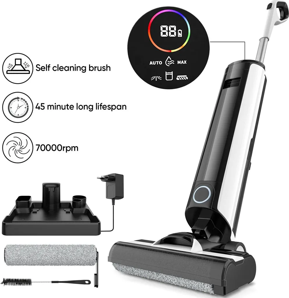 Aspirateur industriel eau et poussières intelligent moteur brushless EU
