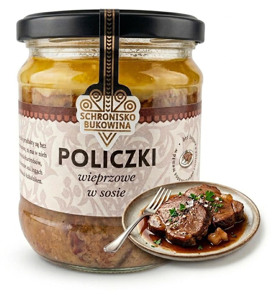 Joues de porc 400 g - Refuge de Bukowina Image du produit 