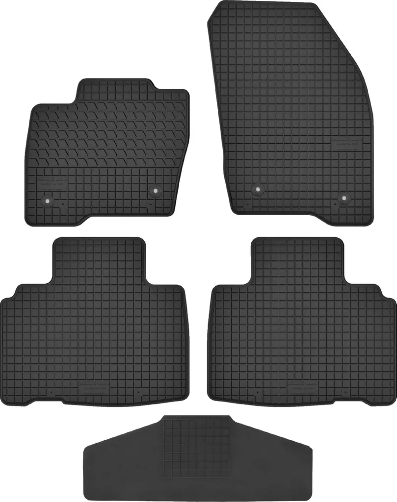 Tappetini Ford Edge II Gomma Heavy Duty: Addio Fango e Neve