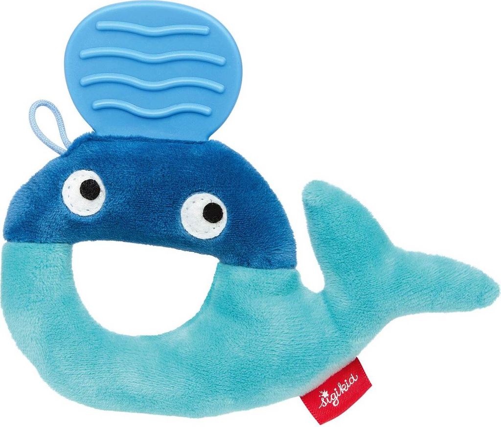 SIGIKID sigikid 42921 Greifling Wal, Red Stars