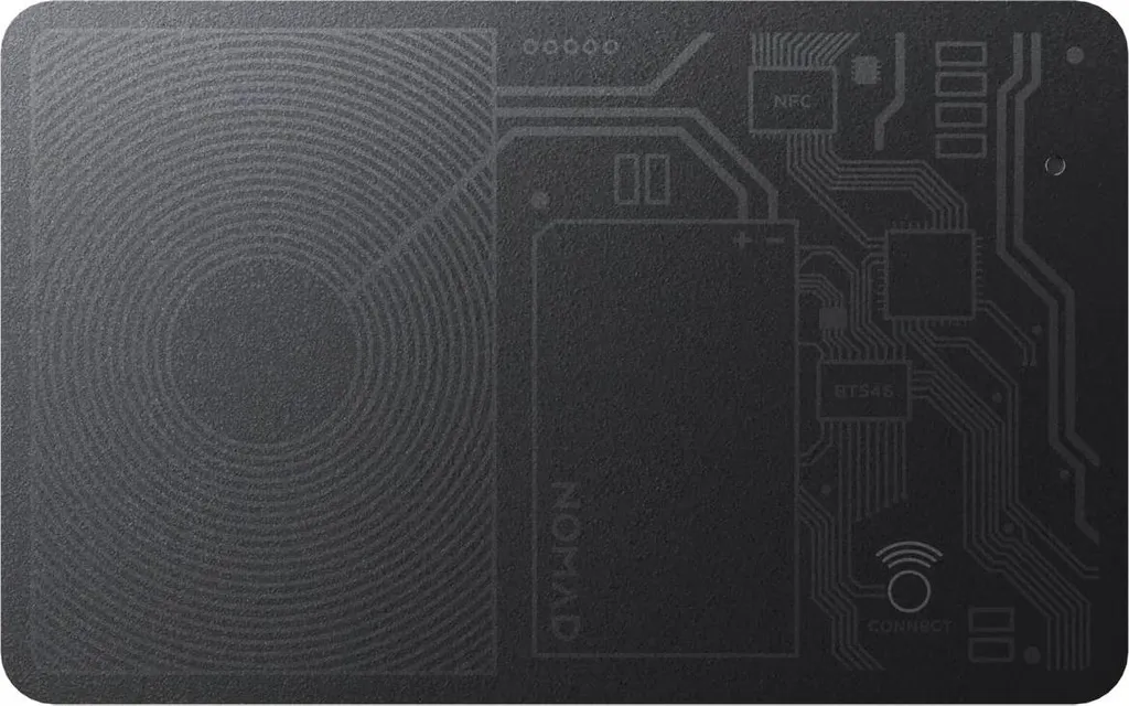 Carte de suivi Nomad Find My pour Apple Localiser IPX7 Noir Ultra-fine