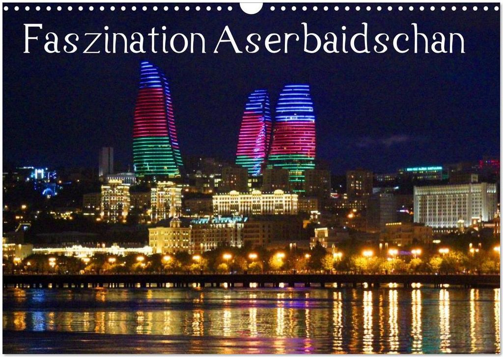 Faszination Aserbaidschan (Wandkalender 2026 DIN A3 quer), CALVENDO Monatskalender