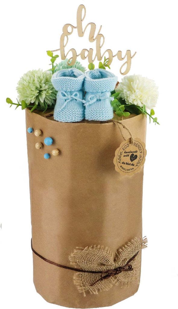 Windeltorte ECO FRIENDLY blue – L / ohne