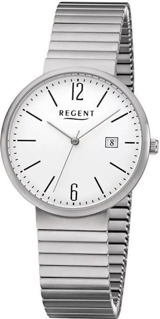 Montre Regent F-1200 pour Homme - Montre-bracelet Classique en Acier