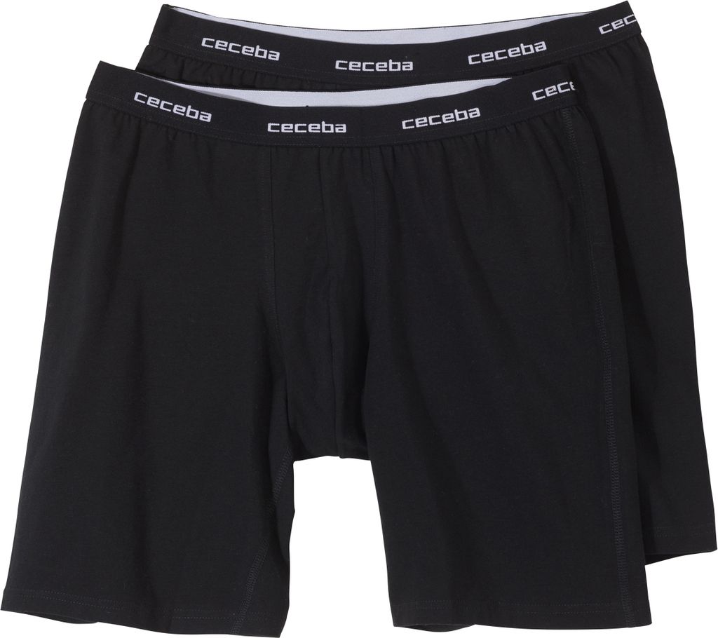 Ceceba 2er-Pack Pants längeres Bein schwarz XXL