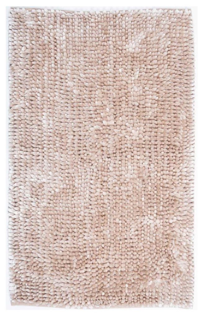 e-floor Chenille Velvet Badematte 40x60cm Beige – Weich, Produktbild 