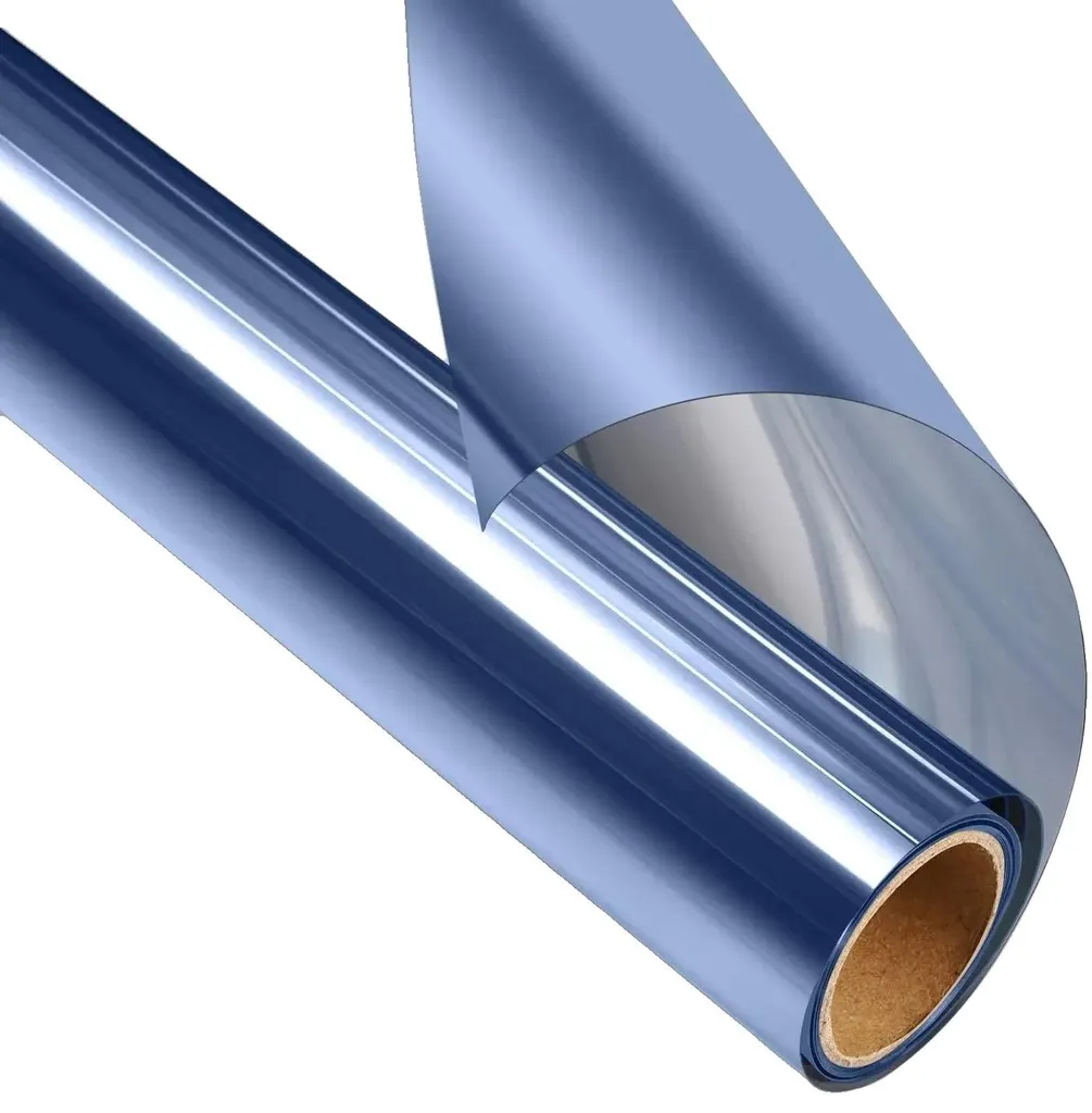 Film solaire adhésif bleu argenté 70x300 cm pour isolation thermique