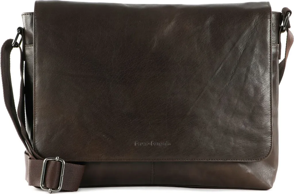 Sac Ordinateur Portable pour Travail et Études Messenger Bag Marron Pro