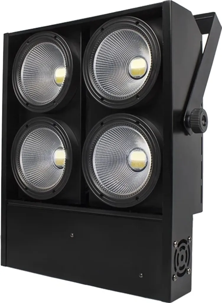 Projecteur de scène LED Blinder 4 yeux blanc chaud et froid DMX 220V