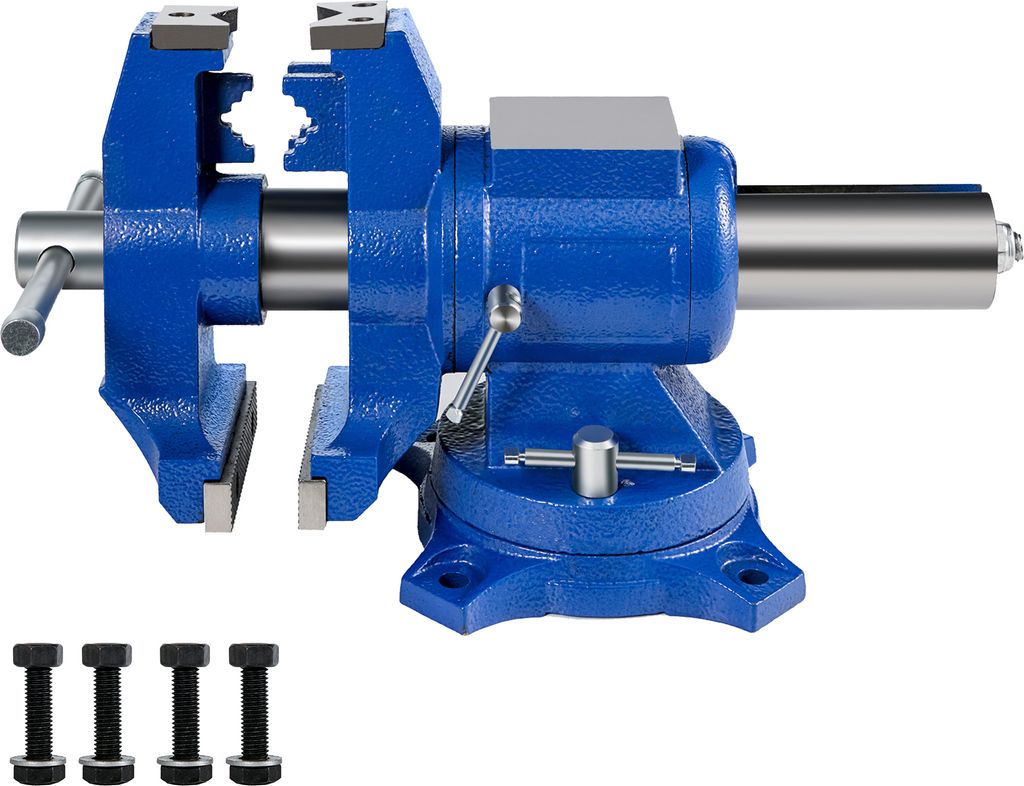 SucceBuy Multipurpose Vise 6-Inch Bench Vise 360-Degree Immagine del prodotto 