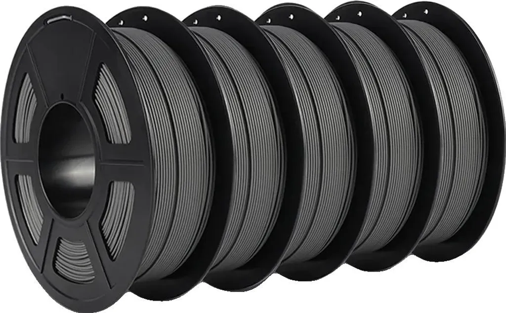 Filament Imprimante 3D PLA Écologique Gris Mat Performance Rapidité