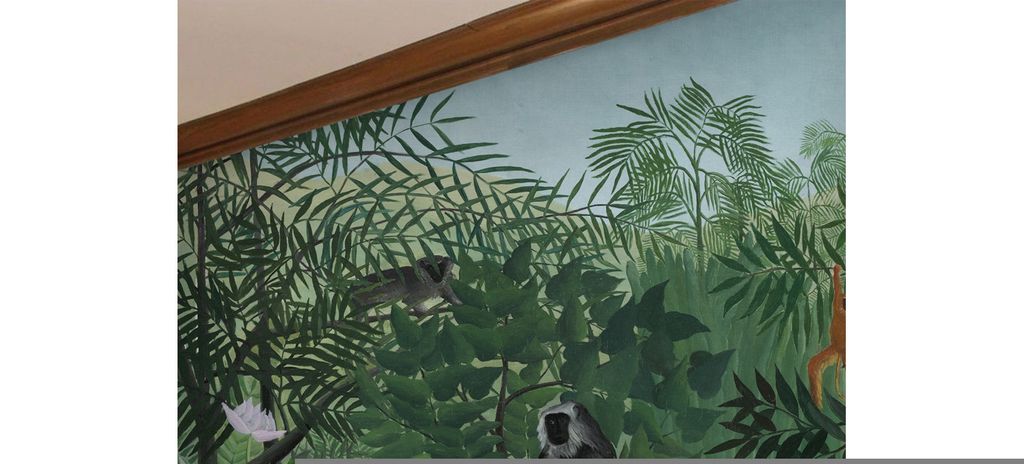 Coloray Fototapete 360x250 cm An Einer Wand Latex Latextapete - Wald Wildbaum Holz Tier Affe Natur