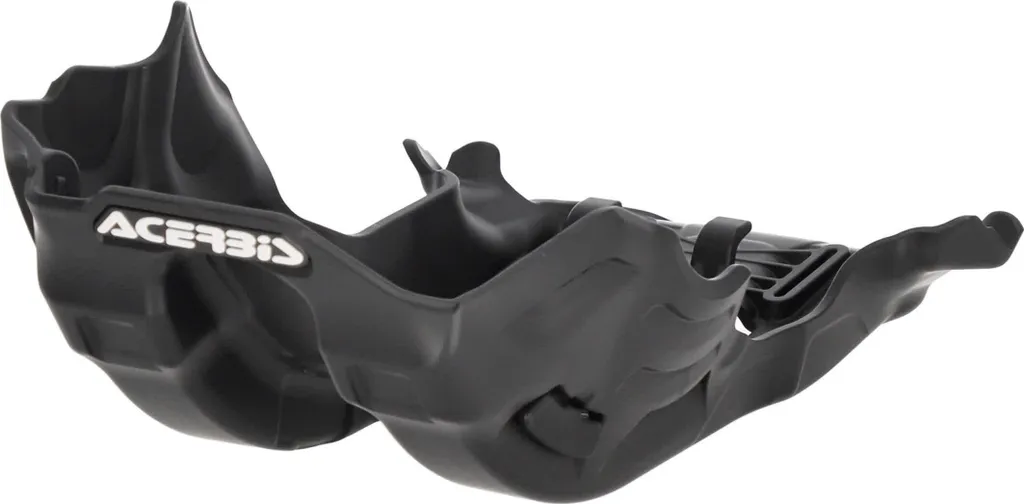 Protège-mains Paramoteur Acerbis Noir avec Aileron Intégré pour Yamaha