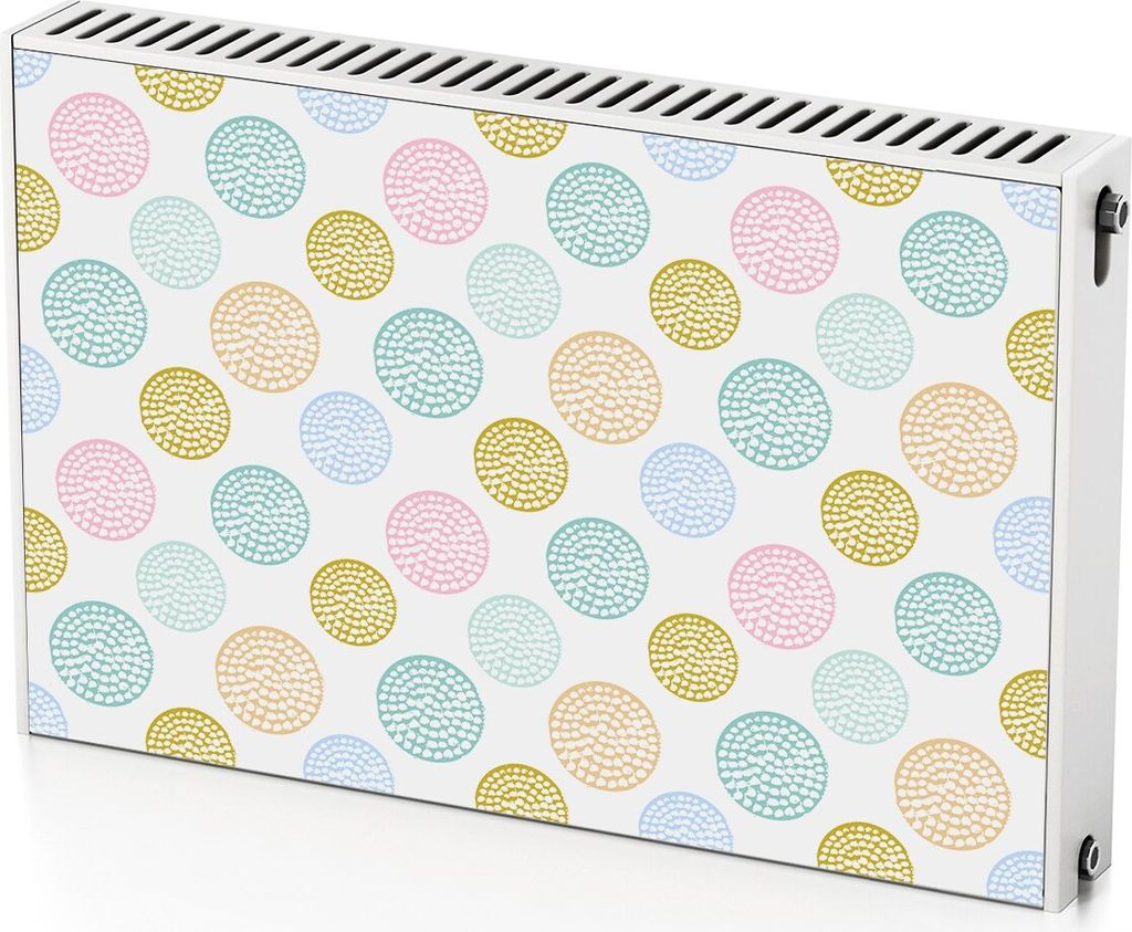 Geometrisches Muster – Magnetische Heizkörperabdeckung – 90x60 cm – Magnet Heizkörperabdeckung – 3D Würfel – Heizkörperverkleidung ...