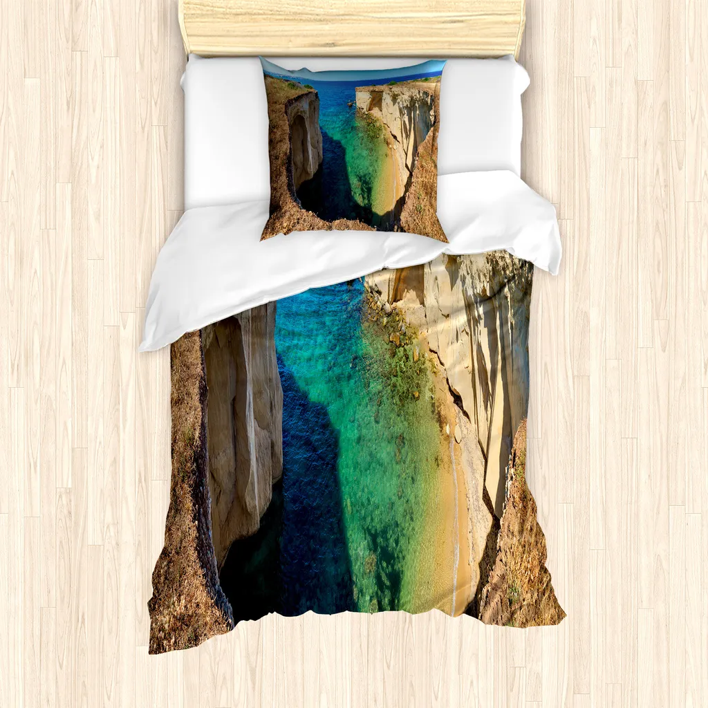 Copripiumino Singolo Sicilia ABAKUHAUS 135x200 | Design Marino