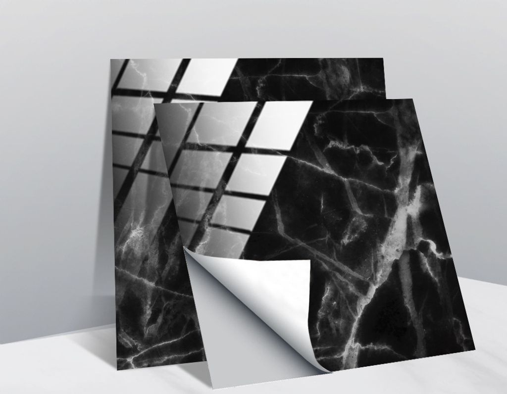 COOL-i ® Fliesenaufkleber, 10 stück PVC Fliesenaufkleber, Produktbild 
