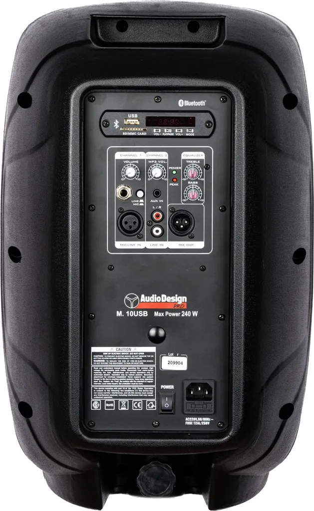 Microphone de Studio AudioDesign M10 USB pour Podcast et Streaming