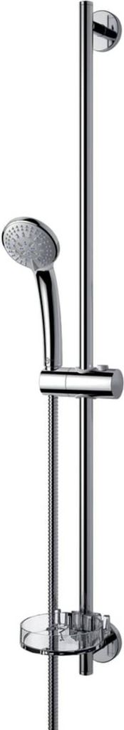 Ideal Standard Idealrain Gleitstangen-Set mit 3 Strahlarten und Seifenschale 90cm Chrom