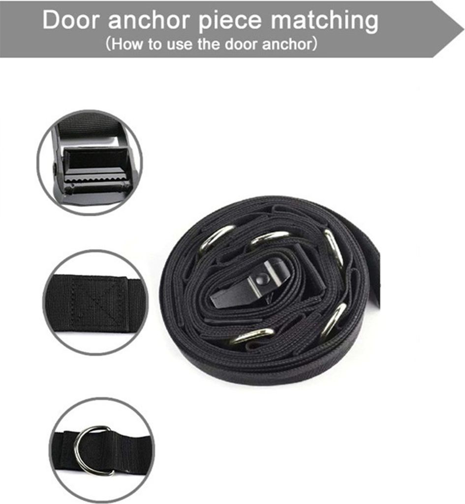 Brebebe Türanker Gurt - Für Widerstandsbänder Training Zu Hause