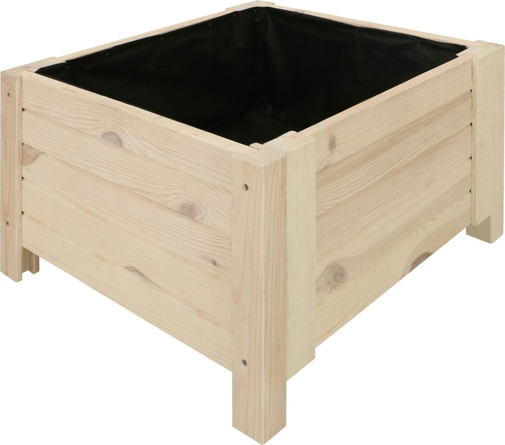 KOTARBAU® Fioriera da Esterno in Legno di Pino 50 x 50 x 30 Immagine del prodotto 