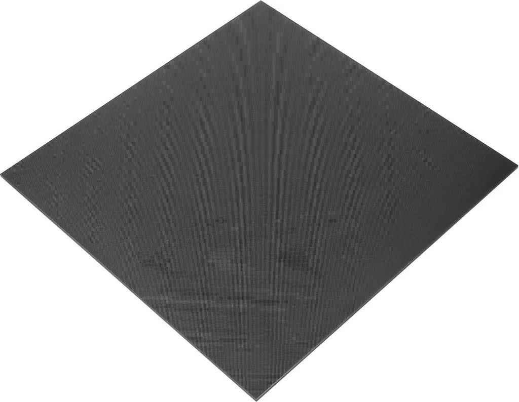 Verre microporeux 377x370mm pour Ender 5 Plus avec adhésion renforcée - 2