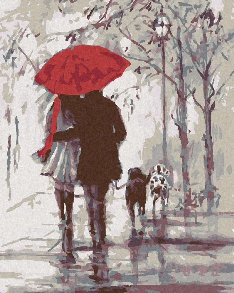 Diamond Painting Zuty Cani 40x50 - Arte Moderna su Tela con Telaio