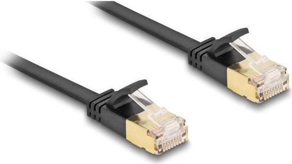 DELOCK RJ45 Netzwerkkabel Cat.6A Stec. zu Stecker U/FTP 0,3m