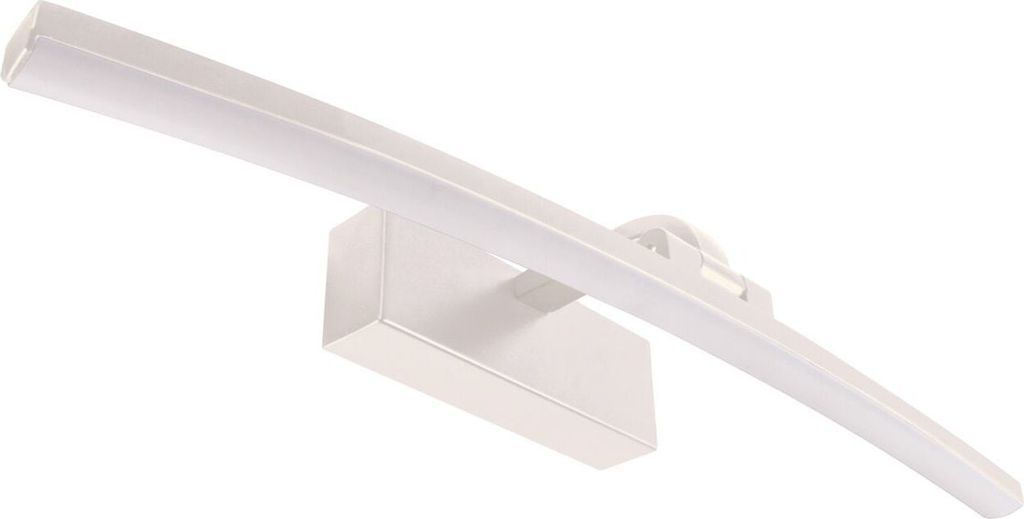LED Spiegelleuchte 40 cm breit IP44 Weiß länglich neutralweiß 4100 K 590 lm Wandleuchte Bad